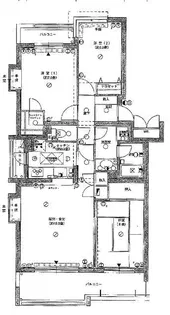 フェアロージュ淵野辺【3階】の間取り