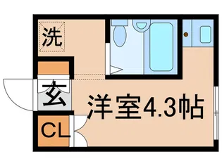 フラッツ金町【2階】の間取り