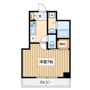 リエカ溝の口【6階】の間取り