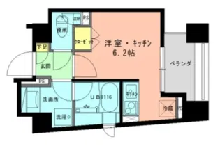 ラフィネジュ学芸大学【4階】の間取り