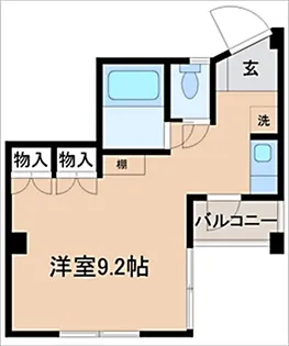 スイートメント高岡町【3階】の間取り