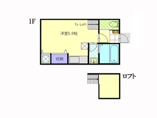 PACE(パーチェ)【2階】の間取り