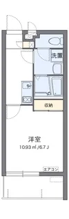 アーク浦西【2階】の間取り