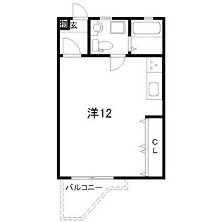 ウプサラヴィレッジ【3階】の間取り