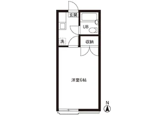 白金ホームズ【2階】の間取り
