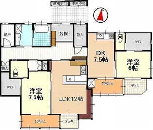静岡県浜松市中央区蜆塚1【一戸建】の間取り