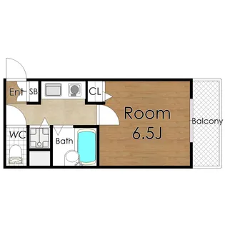 StreemEsaka(ストリーム江坂)【5階】の間取り