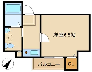 グランシャリオ綱島【3階】の間取り