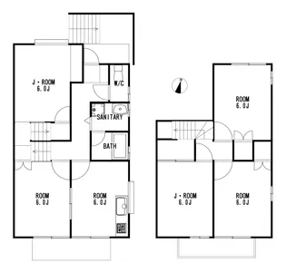 愛知県名古屋市緑区曽根1【一戸建】の間取り
