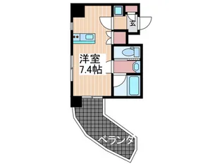 Der Strada.Y2 あさひ【6階】の間取り