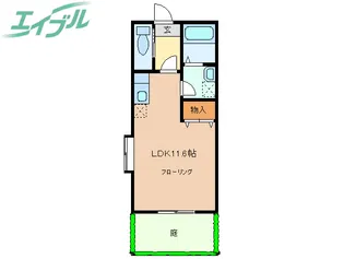 EM-Healthy Villa松本台イースト【1階】の間取り