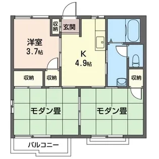 ACT A-1【2階】の間取り