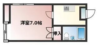 ラフォーレF2【2階】の間取り