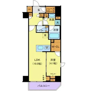 東京都台東区北上野2【マンション】の間取り