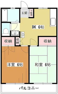 カーサ野崎【3階】の間取り