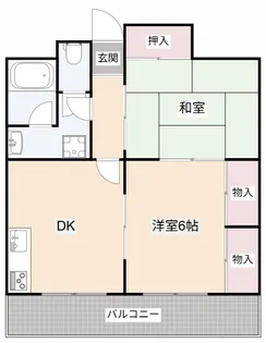 大阪府高槻市松川町【マンション】の間取り
