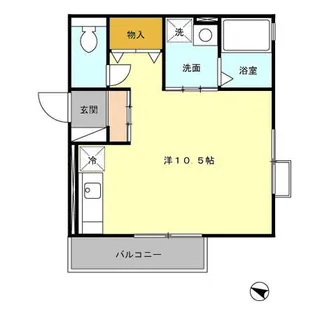 ビジュービスタ III棟【2階】の間取り