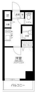 東京都新宿区西早稲田3【マンション】の間取り