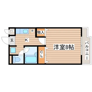 アーバンライフ柏木【3階】の間取り