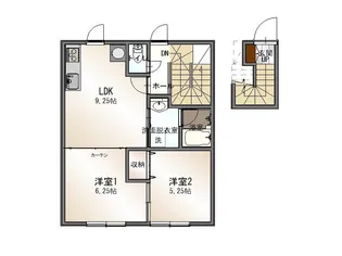 エコハウス1【2階】の間取り