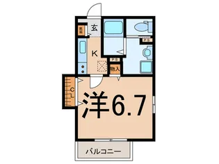 アーバンコムフォート【3階】の間取り