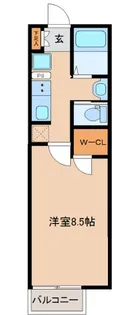 ブリーズコート【1階】の間取り