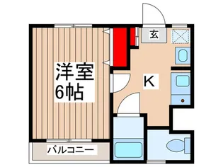 ハイツサノ【4階】の間取り