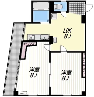 Lilycolor(リリカラ)【2階】の間取り