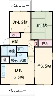 グランシャリオ【2階】の間取り