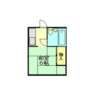 ジャパンビル・笠間【1階】の間取り