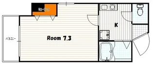 Blanc Neige四条大宮(ブランネージュ)【8階】の間取り