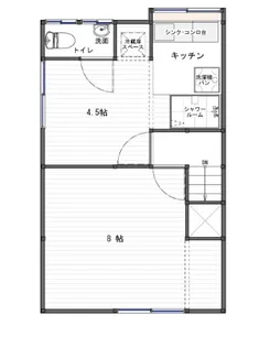 メゾンTOBARI【2階】の間取り