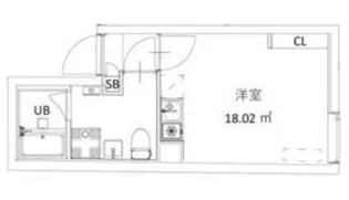 フラシア北赤羽【3階】の間取り