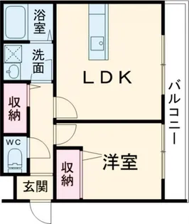 大阪府枚方市楠葉朝日1【アパート】の間取り