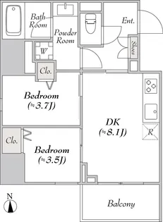 東京都文京区湯島3【マンション】の間取り