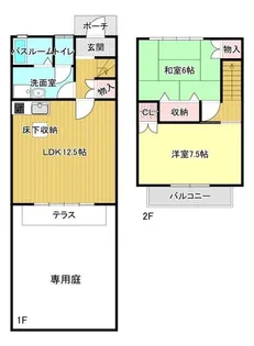 静岡県浜松市中央区鴨江3【一戸建】の間取り