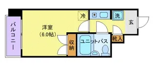 ラ・レジダンス・ド・グロワール【3階】の間取り