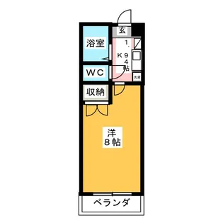 湘南エクセレント【2階】の間取り