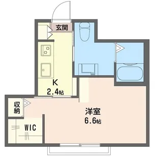 ハイツ高松【3階】の間取り