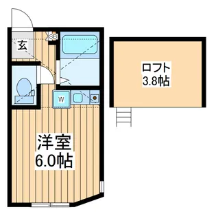 アーヴェル南加瀬2 B棟【1階】の間取り