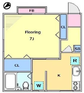 ショオA館【1階】の間取り