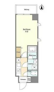 東京都荒川区南千住3【マンション】の間取り
