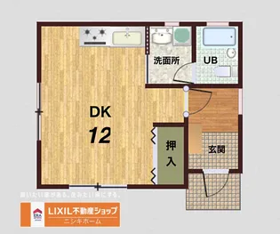 徳島県小松島市中田町字出口【一戸建】の間取り