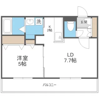 MUSE・N24【4階】の間取り