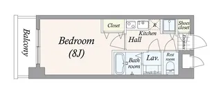 SUN ROCK【4階】の間取り