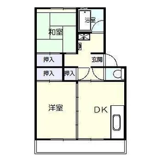 Green Hills 大塚台 4号棟【2階】の間取り