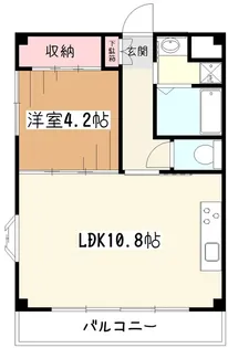 第三ハヤブサマンション【3階】の間取り