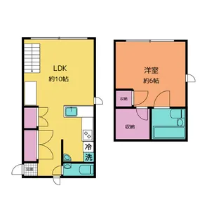 Little Rock Villageの間取り