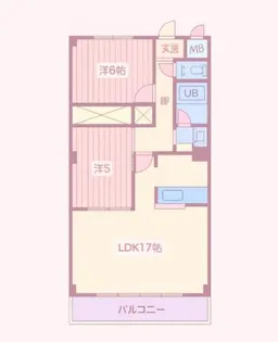 福島県郡山市安積3【アパート】の間取り