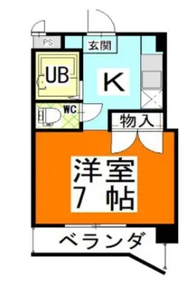 エスポアール22【3階】の間取り